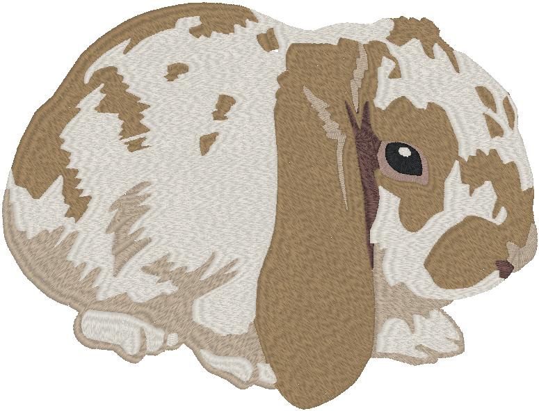 Rabbit Embroidered Sweatshirt