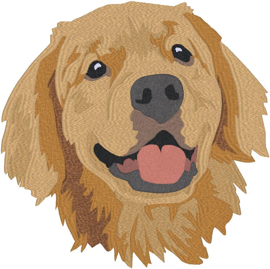 Golden Retriever Embroidered Sweatshirt