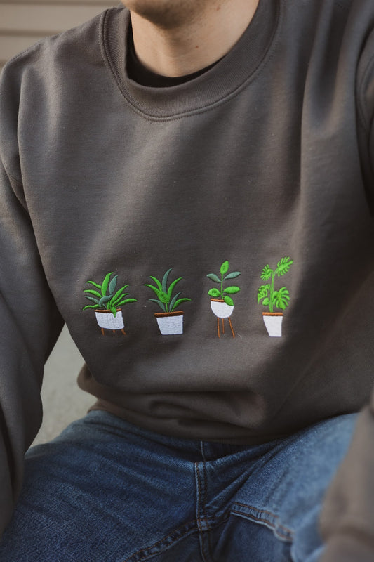 Potted Plants Crewneck