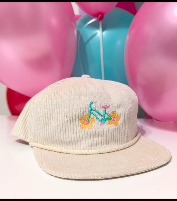 Floral Cruiser Rope Cap