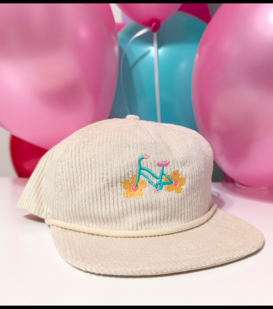 Floral Cruiser Rope Cap