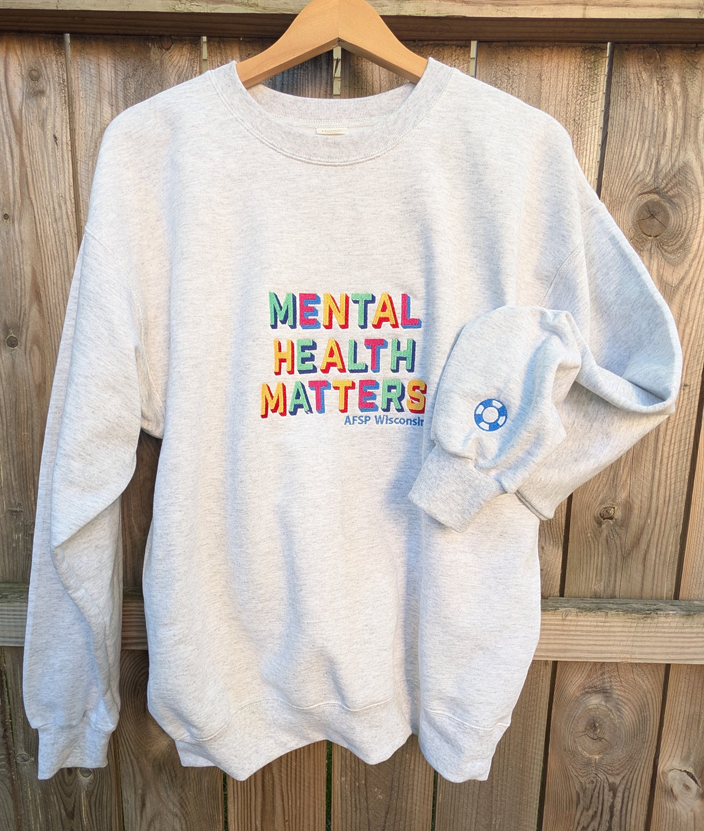 AFSP Wisconsin - Mental Health Matters Crewneck